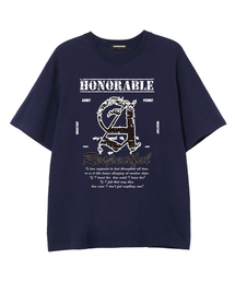 ABO 半袖Tシャツ (VS0228) A_ネイビー