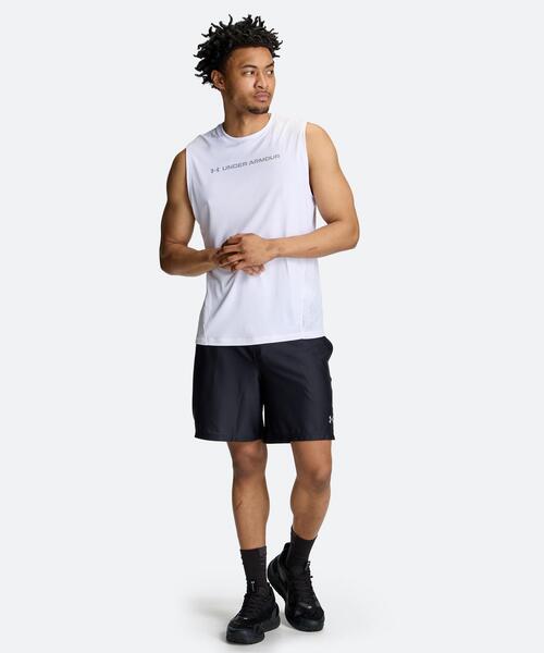 UNDER ARMOUR(アンダーアーマー)の「UAクール プロ スリーブレス シャツ(トレーニング/メンズ)(タンクトップ・メンズ・ホワイト・XL/L/M/3XL/S/2XL)」の3枚目の写真
