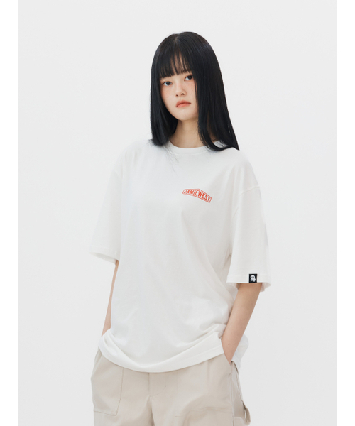 JAMIE WEST(ジェイミーウエスト)の「A&G レタリングTシャツ (ホワイト)(Tシャツ/カットソー・レディース・その他・X-LARGE/MEDIUM/LARGE)」の10枚目の写真