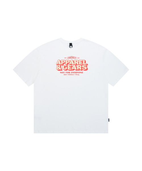 JAMIE WEST(ジェイミーウエスト)の「A&G レタリングTシャツ (ホワイト)(Tシャツ/カットソー・レディース・その他・X-LARGE/MEDIUM/LARGE)」の8枚目の写真