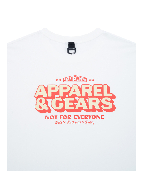 JAMIE WEST(ジェイミーウエスト)の「A&G レタリングTシャツ (ホワイト)(Tシャツ/カットソー・レディース・その他・X-LARGE/MEDIUM/LARGE)」の5枚目の写真