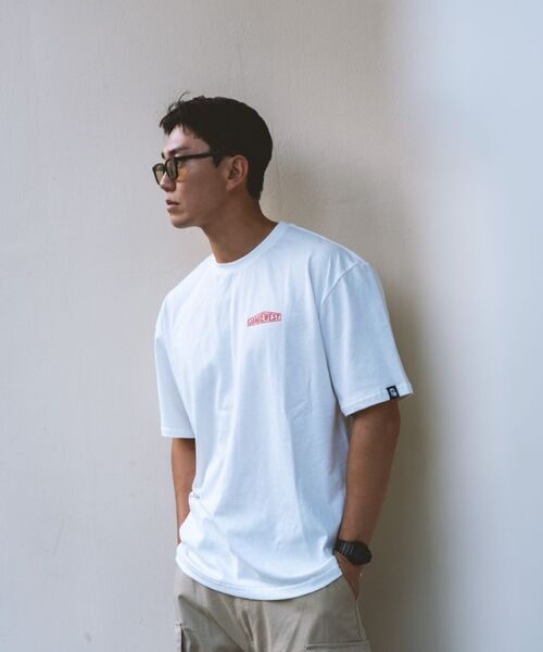 JAMIE WEST(ジェイミーウエスト)の「A&G レタリングTシャツ (ホワイト)(Tシャツ/カットソー・レディース・その他・X-LARGE/MEDIUM/LARGE)」の3枚目の写真