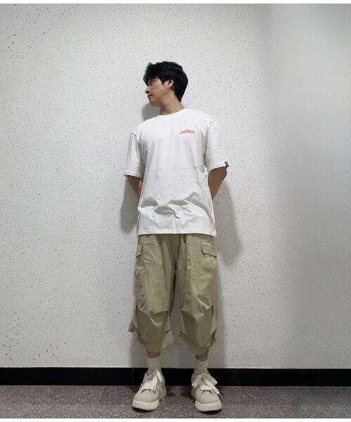 JAMIE WEST(ジェイミーウエスト)の「A&G レタリングTシャツ (ホワイト)(Tシャツ/カットソー・レディース・その他・X-LARGE/MEDIUM/LARGE)」の2枚目の写真