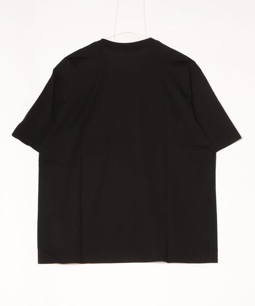 GOLDWIN（ゴールドウィン）の「Wool x Lyocell Jersey T-shirt GL65701（Tシャツ/カットソー・メンズ・ブラック・4/2/3）」の2枚目の写真