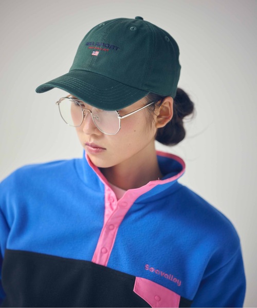 SEA(シー)の「SEA SPORT キャップ(キャップ・レディース・レッド/パープル/グリーン/ホワイト/ブルー/ブラック/ベージュ/ネイビー・ONE SIZE)」の4枚目の写真