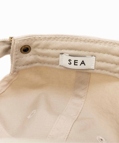SEA(シー)の「SEA SPORT キャップ(キャップ・レディース・レッド/パープル/グリーン/ホワイト/ブルー/ブラック/ベージュ/ネイビー・ONE SIZE)」の11枚目の写真