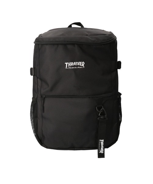 BACKYARD FAMILY(バックヤードファミリー)の「THRASHER スラッシャー バックパック 30L(バックパック/リュック・メンズ・ブラック系その他/ブラック×ホワイト・FREE)」の2枚目の写真