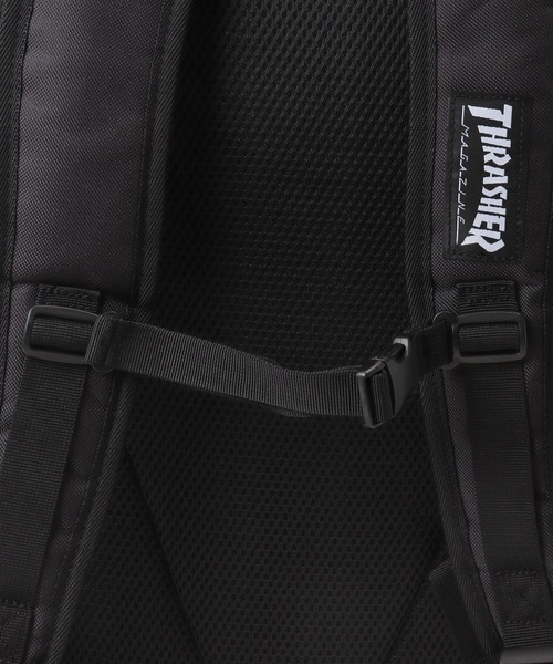 BACKYARD FAMILY(バックヤードファミリー)の「THRASHER スラッシャー バックパック 30L(バックパック/リュック・メンズ・ブラック系その他/ブラック×ホワイト・FREE)」の19枚目の写真