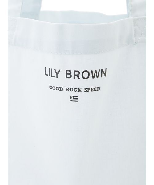 LILY BROWN(リリーブラウン)の「【LILY BROWN×GOOD ROCK SPEED×LIFE PC】Beachトートバッグ(トートバッグ・レディース・ライトブルー・F)」の3枚目の写真
