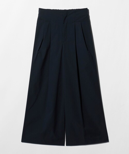 UNITED ARROWS(ユナイテッドアローズ)の「イージー ワイドパンツ ‐はっ水 UVカット 防シワ ウォッシャブル‐(スラックス・レディース・ブラック/ネイビー・36/38)」の15枚目の写真