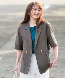ツイーディカラミ ジャケット
