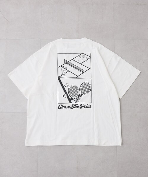 CIAOPANIC TYPY(チャオパニックティピー)の「【OJISAN】【ユニセックス】刺繍ロゴバックプリントTEE(Tシャツ/カットソー・メンズ・イエロー/チャコールグレー/グレー/オフホワイト・LARGE/MEDIUM)」の14枚目の写真