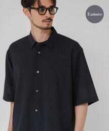 『別注』ATON×URBAN RESEARCH　WOOL GAUZE SHORT-SLEEVE SHIRTS