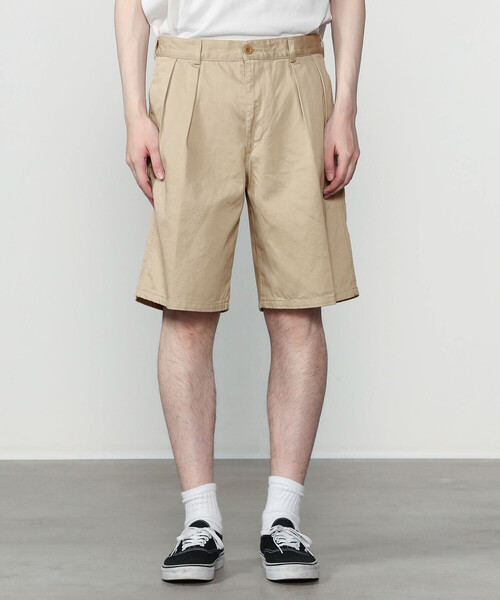 SCYE BASICS（サイベーシックス）の「SCYE BASICS | 〈別注〉チノ ショートパンツ MEN（その他パンツ・メンズ・ブラック/ベージュ・40/38）」の10枚目の写真