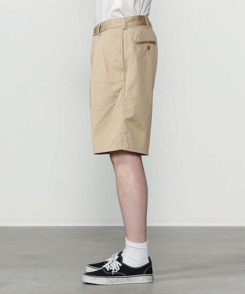 SCYE BASICS（サイベーシックス）の「SCYE BASICS | 〈別注〉チノ ショートパンツ MEN（その他パンツ・メンズ・ブラック/ベージュ・40/38）」の11枚目の写真