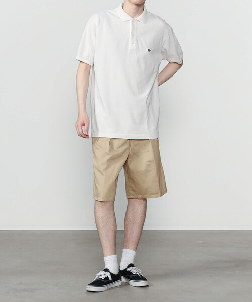 SCYE BASICS（サイベーシックス）の「SCYE BASICS | 〈別注〉チノ ショートパンツ MEN（その他パンツ・メンズ・ブラック/ベージュ・40/38）」の14枚目の写真