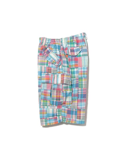 BEAMS PLUS（ビームスプラス）の「Beach 6 Pocket Shorts Patchwork Madras（その他パンツ・メンズ・ピンク・LARGE/MEDIUM/SMALL/X-LARGE）」の15枚目の写真
