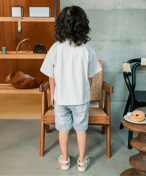 BREEZE(ブリーズ)の「リゾートグラフィック半袖Tシャツ(Tシャツ/カットソー・キッズ・オフホワイト/イエロー/グレー/ピンク/チャコール/ミント・140/130/120/110/100/90/80)」の10枚目の写真