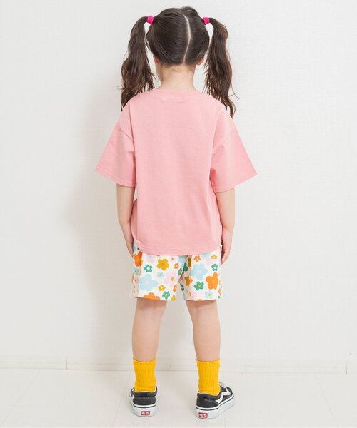 BREEZE(ブリーズ)の「リゾートグラフィック半袖Tシャツ(Tシャツ/カットソー・キッズ・オフホワイト/イエロー/グレー/ピンク/チャコール/ミント・140/130/120/110/100/90/80)」の15枚目の写真