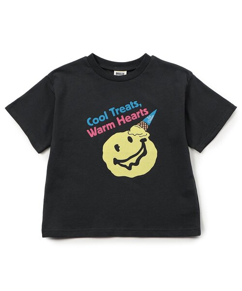 BREEZE(ブリーズ)の「リゾートグラフィック半袖Tシャツ(Tシャツ/カットソー・キッズ・オフホワイト/イエロー/グレー/ピンク/チャコール/ミント・140/130/120/110/100/90/80)」の20枚目の写真