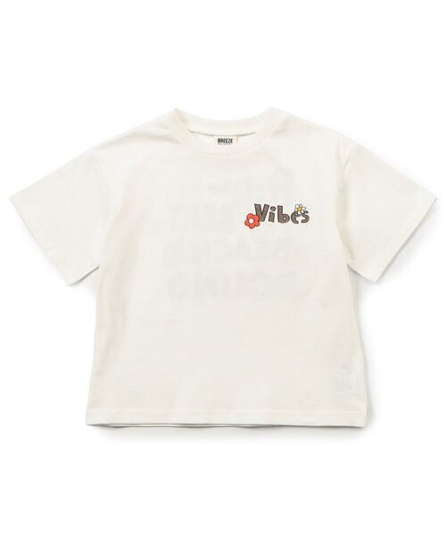 BREEZE(ブリーズ)の「リゾートグラフィック半袖Tシャツ(Tシャツ/カットソー・キッズ・オフホワイト/イエロー/グレー/ピンク/チャコール/ミント・140/130/120/110/100/90/80)」の21枚目の写真