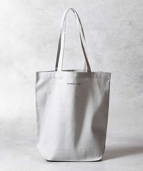 NUMBER (N)INE(ナンバーナイン)の「HAND PAINTED N(N) number nine CANVAS TOTE BAG / ハンドペイント エヌエヌ ナンバーナイン ロゴ キャンバス トートバッグ(トートバッグ・メンズ・ブラック/ライトグレー/アイボリー・FREE)」の5枚目の写真