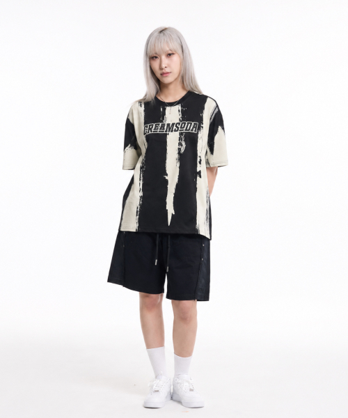 CREAM SODA LAB(クリームソーダラボ)の「ペインテッドラウドロゴ半袖Tシャツブラック(Tシャツ/カットソー・メンズ・その他・MEDIUM/LARGE/X-LARGE)」の8枚目の写真