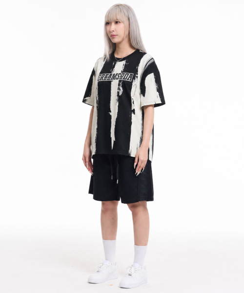 CREAM SODA LAB(クリームソーダラボ)の「ペインテッドラウドロゴ半袖Tシャツブラック(Tシャツ/カットソー・メンズ・その他・MEDIUM/LARGE/X-LARGE)」の7枚目の写真