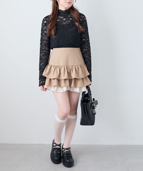MAJESTIC LEGON(マジェスティックレゴン)の「取り外しリボンクロスローファー(ローファー・レディース・ブラック/ブラウン・SMALL/X-LARGE/LARGE/MEDIUM)」の16枚目の写真