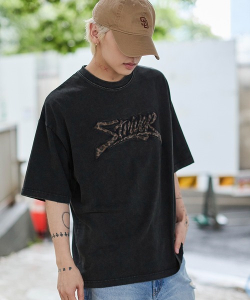 WEGO（ウィゴー）の「WEGO/【26年春夏新作】接触冷感グラフィックBIG T（Tシャツ/カットソー・メンズ・ブラック系その他/ホワイト/レッド系その他・MEDIUM/LARGE）」の7枚目の写真