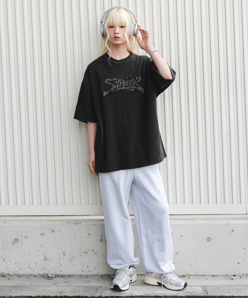 WEGO（ウィゴー）の「WEGO/【26年春夏新作】接触冷感グラフィックBIG T（Tシャツ/カットソー・メンズ・ブラック系その他/ホワイト/レッド系その他・MEDIUM/LARGE）」の11枚目の写真