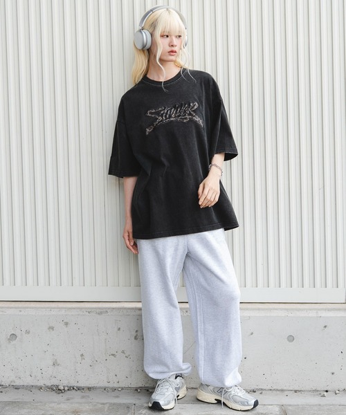 WEGO（ウィゴー）の「WEGO/【26年春夏新作】接触冷感グラフィックBIG T（Tシャツ/カットソー・メンズ・ブラック系その他/ホワイト/レッド系その他・MEDIUM/LARGE）」の12枚目の写真