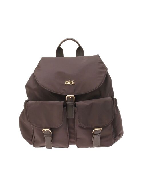 OUTDOOR PRODUCTS(アウトドアプロダクツ)の「【OUTDOOR PRODUCTS】ゴールドバックルリュック(バックパック/リュック・レディース・ブラウン/ブラック/ネイビー・FREE)」の16枚目の写真