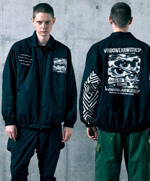 VIRGOwearworks(ヴァルゴウェアワークス)の「ANARCHIVE BLOUSON(ブルゾン・メンズ・ブラック/グレー/レッド・2/3/4)」の1枚目の写真