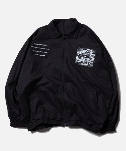 VIRGOwearworks(ヴァルゴウェアワークス)の「ANARCHIVE BLOUSON(ブルゾン・メンズ・ブラック/グレー/レッド・2/3/4)」の4枚目の写真