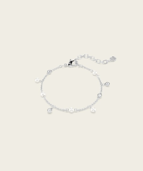 Swarovski ブレスレット シルバーカラー SWAROVSKI｜スワロフスキーのブレスレット（シルバー/銀色系）通販