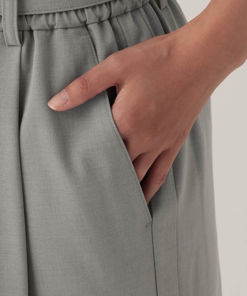 Elura(エルーラ)の「サキソニー風ベルト付きパンツ/1043149(その他パンツ・レディース・ライトグレー/ブラウン/チャコールグレー・SMALL/MEDIUM)」の19枚目の写真