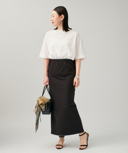 SLOANE(スローン)の「《追加2》SLOANE スローン 別注Tシャツ(Tシャツ/カットソー・レディース・ネイビー/ベージュ系その他/グリーン/ブラック/ライトグレー/チャコールグレー/ホワイト・FREE)」の13枚目の写真