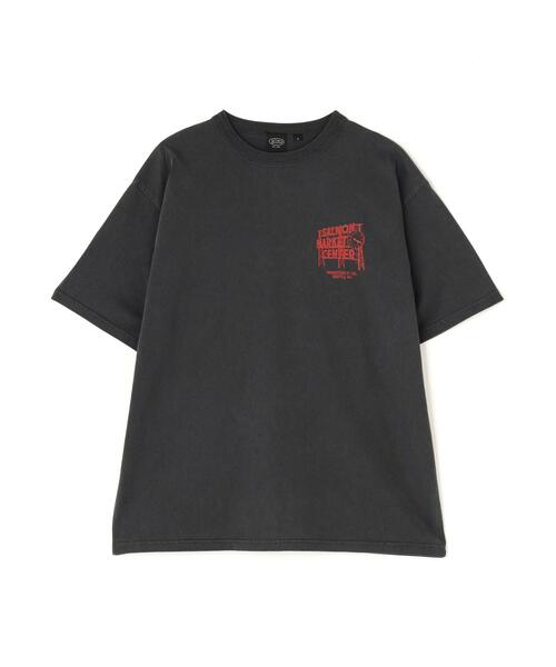 MANASTASH(マナスタッシュ)の「MANASTASH/マナスタッシュ/SALMON MARKET CENTER TEE(Tシャツ/カットソー・メンズ・ブラック/ホワイト・X-LARGE/LARGE/MEDIUM/XX-LARGE)」の3枚目の写真