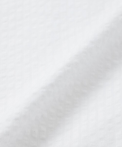 ECOALF(エコアルフ)の「MELANIA サッカー シャツ / MELANIA SEERSUCKER SHIRT WOMAN(シャツ/ブラウス・レディース・ホワイト/ダークネイビー・FREE)」の13枚目の写真