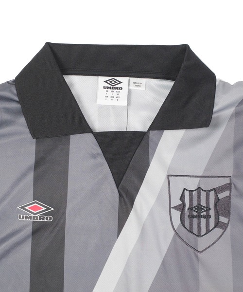 UMBRO(アンブロ)の「【T21】【umbro/アンブロ】MEN'S MASH UP JERSEY マッシュアップ ゲームシャツ UUM166508U(ポロシャツ・メンズ・ブラック・X-LARGE/LARGE/MEDIUM)」の3枚目の写真