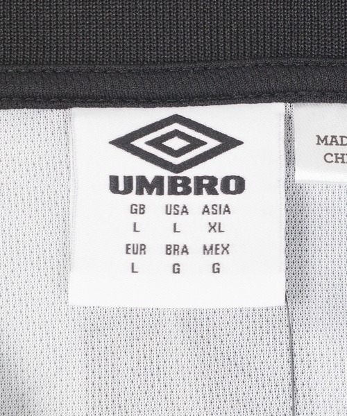 UMBRO(アンブロ)の「【T21】【umbro/アンブロ】MEN'S MASH UP JERSEY マッシュアップ ゲームシャツ UUM166508U(ポロシャツ・メンズ・ブラック・X-LARGE/LARGE/MEDIUM)」の4枚目の写真