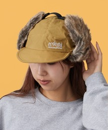Manhattan Portage（マンハッタンポーテージ）の「Manhattan Portage / マンハッタンポーテージ TRAPPER CAP ジェット トラッパーキャップ ブランドロゴ アウトドア デイリー メンズ 2026年秋冬 秋物（キャップ）」
