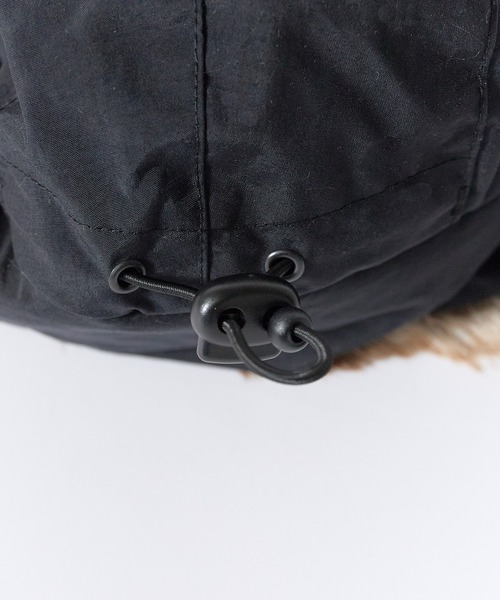 Manhattan Portage(マンハッタンポーテージ)の「Manhattan Portage / マンハッタンポーテージ TRAPPER CAP ジェット トラッパーキャップ ブランドロゴ アウトドア デイリー メンズ 2026年秋冬 秋物(キャップ・メンズ・ブラック/キャメル・FREE)」の18枚目の写真