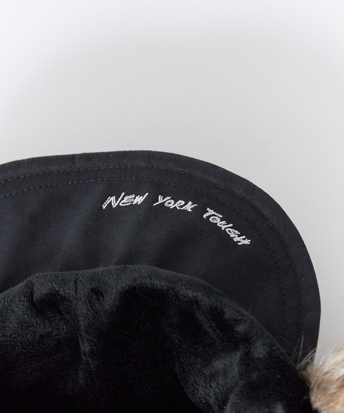 Manhattan Portage(マンハッタンポーテージ)の「Manhattan Portage / マンハッタンポーテージ TRAPPER CAP ジェット トラッパーキャップ ブランドロゴ アウトドア デイリー メンズ 2026年秋冬 秋物(キャップ・メンズ・ブラック/キャメル・FREE)」の16枚目の写真