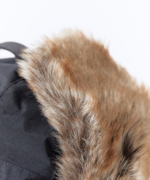 Manhattan Portage(マンハッタンポーテージ)の「Manhattan Portage / マンハッタンポーテージ TRAPPER CAP ジェット トラッパーキャップ ブランドロゴ アウトドア デイリー メンズ 2026年秋冬 秋物(キャップ・メンズ・ブラック/キャメル・FREE)」の15枚目の写真