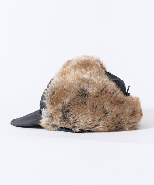 Manhattan Portage(マンハッタンポーテージ)の「Manhattan Portage / マンハッタンポーテージ TRAPPER CAP ジェット トラッパーキャップ ブランドロゴ アウトドア デイリー メンズ 2026年秋冬 秋物(キャップ・メンズ・ブラック/キャメル・FREE)」の8枚目の写真