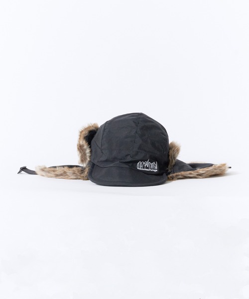 Manhattan Portage(マンハッタンポーテージ)の「Manhattan Portage / マンハッタンポーテージ TRAPPER CAP ジェット トラッパーキャップ ブランドロゴ アウトドア デイリー メンズ 2026年秋冬 秋物(キャップ・メンズ・ブラック/キャメル・FREE)」の6枚目の写真