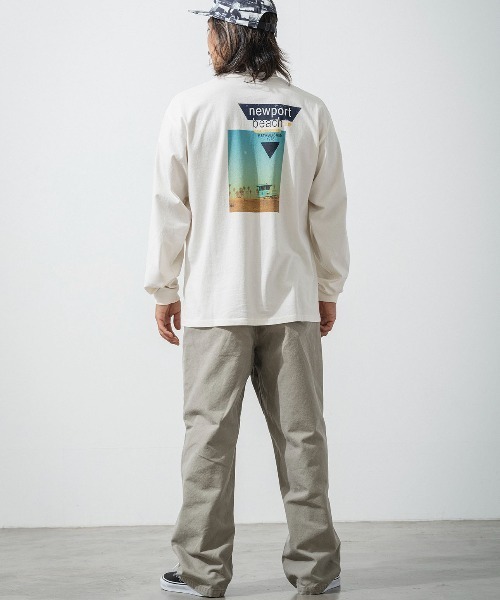 OFFSHORE(オフショア)の「CALIFORNIA PHOTO L/S TEE(Tシャツ/カットソー・メンズ・ホワイト/チャコールグレー・XL/L/M/S)」の7枚目の写真