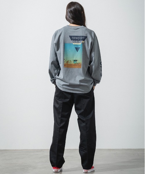 OFFSHORE(オフショア)の「CALIFORNIA PHOTO L/S TEE(Tシャツ/カットソー・メンズ・ホワイト/チャコールグレー・XL/L/M/S)」の9枚目の写真